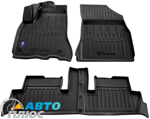 3D Коврики в салон автомобиля Citroen C4 Picasso 2007-2013 (Stingray)