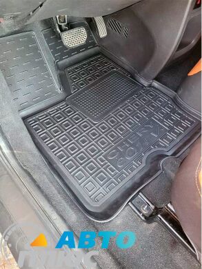 Водительский коврик в салон Chery eQ1 2018- (AVTO-Gumm)