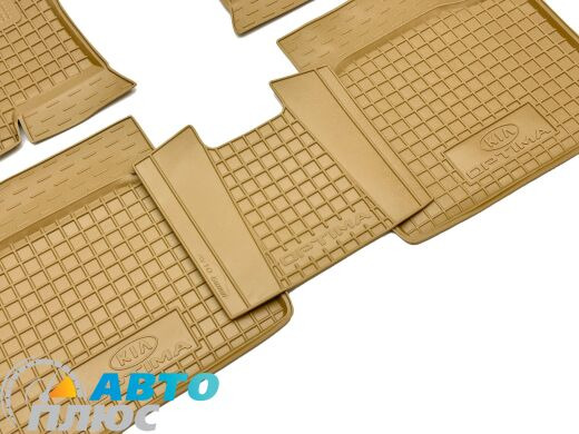 Автомобильные коврики в салон Kia Optima 2010- бежевые (AVTO-Gumm)
