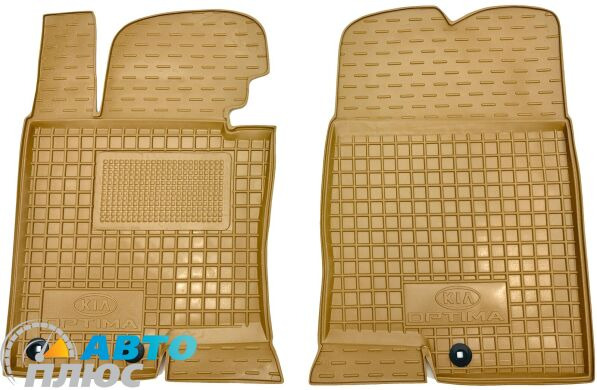 Автомобильные коврики в салон Kia Optima 2010- бежевые (AVTO-Gumm)