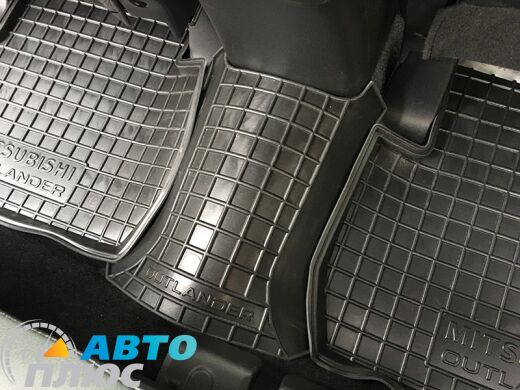 Автомобільні килимки в салон Mitsubishi Outlander 2012- (Avto-Gumm)