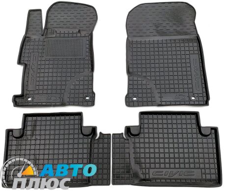 Автомобильные коврики в салон Honda Civic 2011-2017 Sedan (Avto-Gumm)