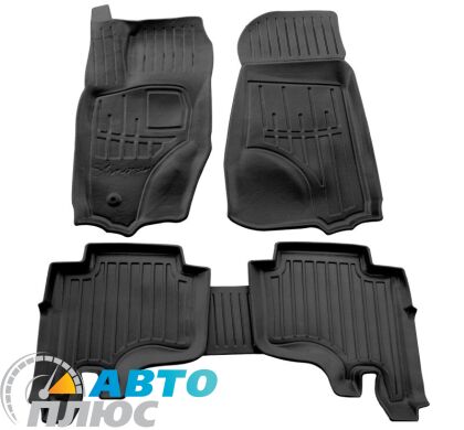 3D Коврики в салон автомобиля Jeep Grand Cherokee (WK) 2004-2010 (Stingray)