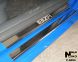 фото картинка Накладки на пороги Seat Ibiza (6L) 2002-2008 (5 дверей) (Premium) — АвтоПлюс