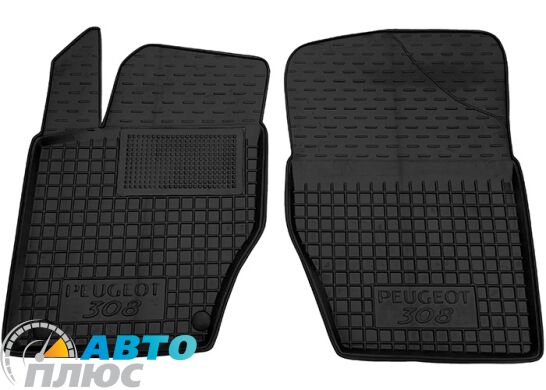 Передние коврики в автомобиль Peugeot 308 2008- (Avto-Gumm)