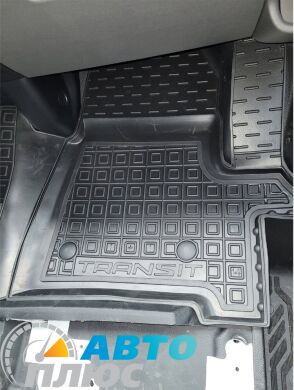 Автомобільні килимки в салон Ford Transit (mk7) 2014- (1+1) (AVTO-Gumm)