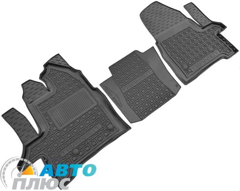 Автомобільні килимки в салон Ford Transit (mk7) 2014- (1+1) (AVTO-Gumm)