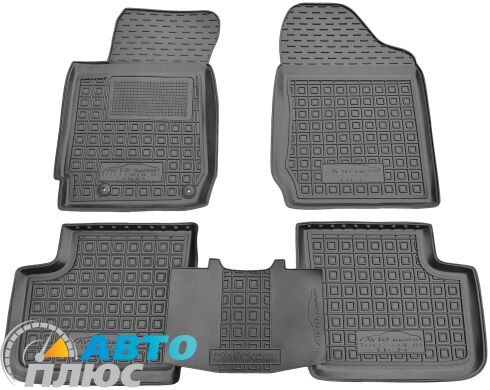 Автомобильные коврики в салон Toyota Corolla 2001-2007 (Avto-Gumm)
