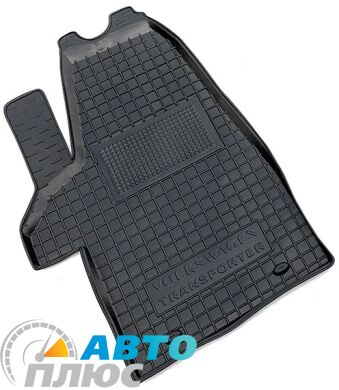 Водительский коврик в салон Volkswagen T5 2003- (1+1) Transporter/Multivan (Avto-Gumm)