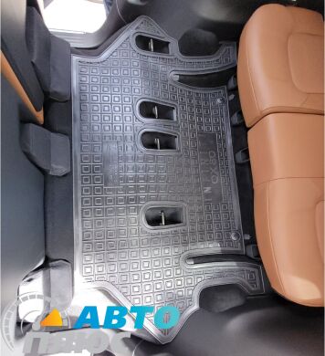 Автомобильные коврики в салон Infiniti QX80 2018- (3-й ряд) (AVTO-Gumm)