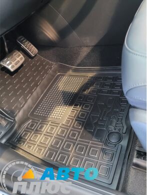 Водительский коврик в салон Kia Niro 2023- hybrid (AVTO-Gumm)