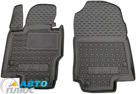 Передние коврики в автомобиль Mercedes GLE (W167) 2019- (Avto-Gumm)