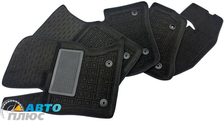 Гибридные коврики в салон Range Rover Velar 2017- (AVTO-Gumm)