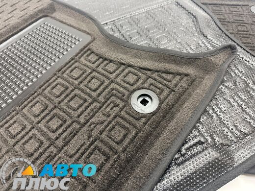 Гибридные коврики в салон Range Rover Velar 2017- (AVTO-Gumm)