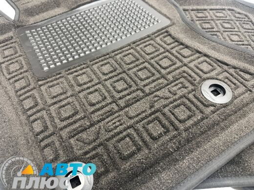 Гибридные коврики в салон Range Rover Velar 2017- (AVTO-Gumm)