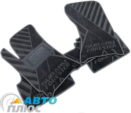 Композитные коврики в салон Subaru Forester 2 2002-2008 (X) серые AVTO-Tex