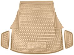 Автомобильный коврик в багажник Acura TLX 2014- бежевый (AVTO-Gumm)