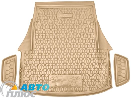 Автомобильный коврик в багажник Acura TLX 2014- бежевый (AVTO-Gumm)