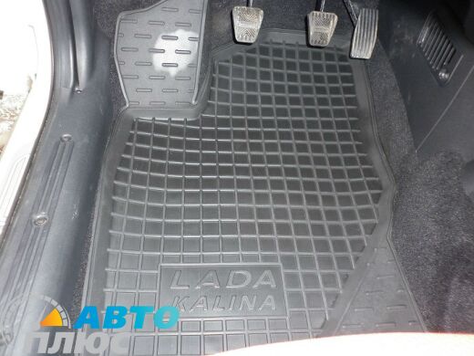 Автомобильные коврики в салон ВАЗ Lada Kalina 04-/Granta 11- (Avto-Gumm)