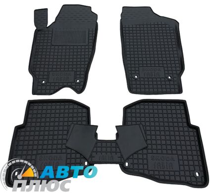 Автомобільні килимки в салон Skoda Fabia 2000-2007 (Avto-Gumm)