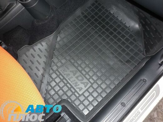 Автомобильные коврики в салон ВАЗ Lada Kalina 04-/Granta 11- (Avto-Gumm)