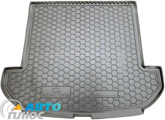 Автомобильный коврик в багажник Kia Sorento 2015- (7 мест) (Avto-Gumm)
