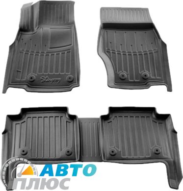 3D Коврики в салон автомобиля Jeep Grand Cherokee (WL) 2021- 5 мест (Stingray)