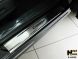 фото картинка Накладки на пороги Honda Crosstour 2010- (Premium) — АвтоПлюс