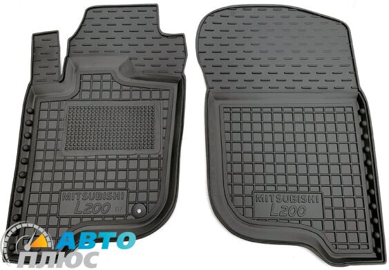 Передние коврики в автомобиль Mitsubishi L200 2006- (Avto-Gumm)