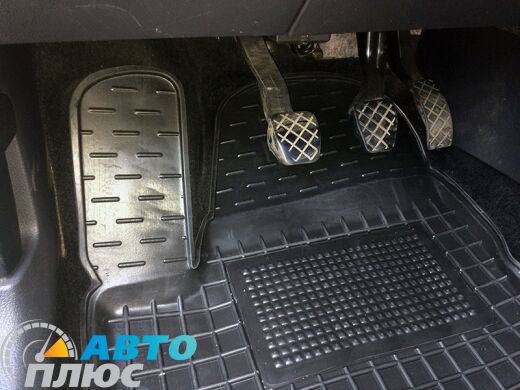 Водительский коврик в салон Volkswagen Polo Sedan 2010- (Avto-Gumm)