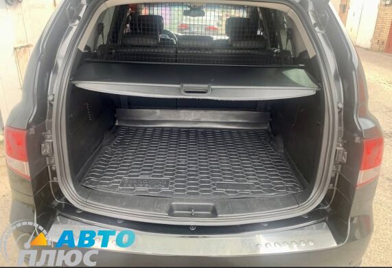 Автомобильный коврик в багажник SsangYong Kyron 2005- без органайзера (Avto-Gumm)