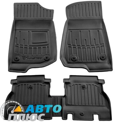 3D Килимки в салон автомобіля Jeep Wrangler 2018- 5 дверей (Stingray)