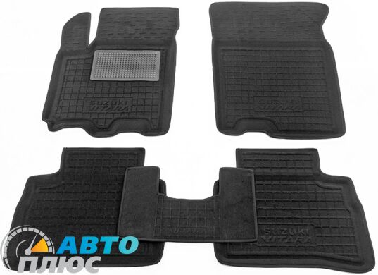 Гибридные коврики в салон Suzuki Vitara 2014- (Avto-Gumm)