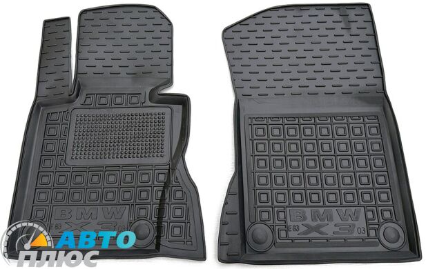 Передние коврики в автомобиль BMW X3 (E83) 2004-2010 (AVTO-Gumm)