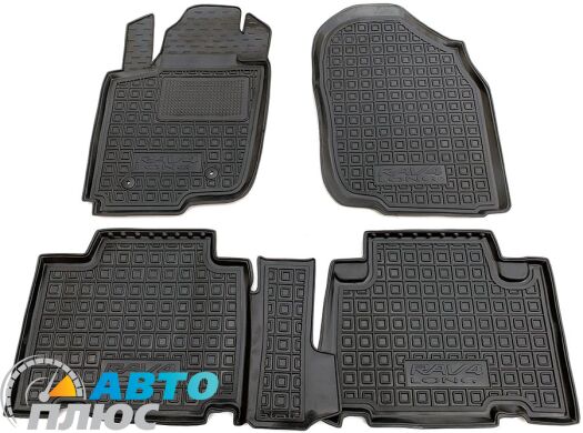 Автомобільні килимки в салон Toyota RAV4 2005- Long (Avto-Gumm)