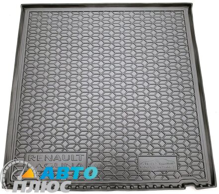 Автомобильный коврик в багажник Renault Laguna 3 2007- Universal прямоугольный (Avto-Gumm)