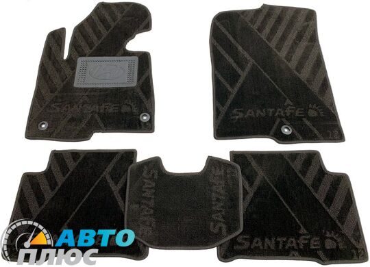 Композитные коврики в салон Hyundai Santa Fe (DM) 2012- (X) AVTO-Tex