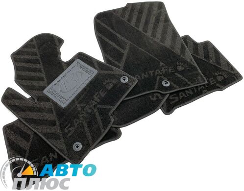Композитные коврики в салон Hyundai Santa Fe (DM) 2012- (X) AVTO-Tex