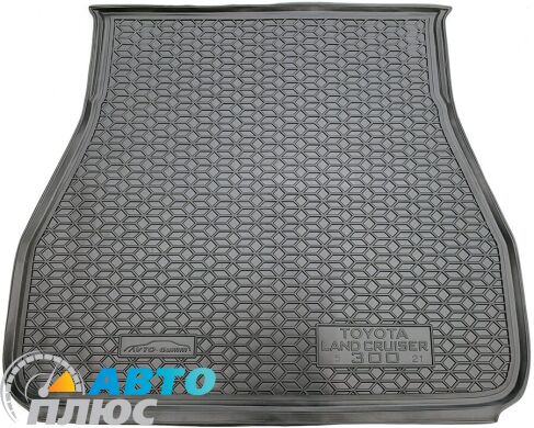 Автомобильный коврик в багажник Toyota Land Cruiser 300 2021- 5 мест (AVTO-Gumm)