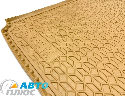 Автомобильный коврик в багажник BMW 5 (E39) 1996- Universal бежевый (AVTO-Gumm)