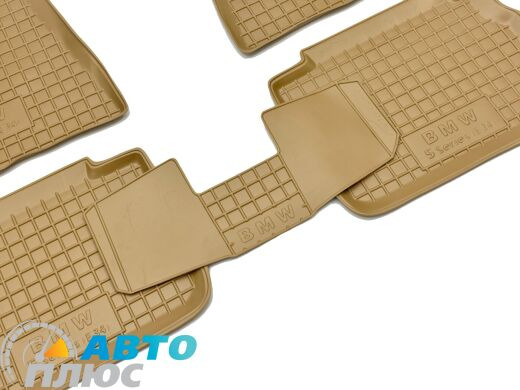 Автомобильные коврики в салон BMW 5 (E34) 1988-1996 бежевые (AVTO-Gumm)