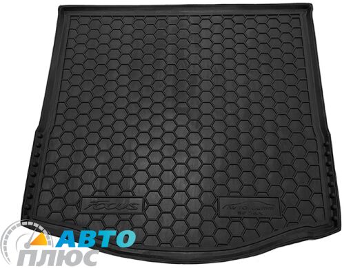 Автомобильный коврик в багажник Ford Focus 3 2011- Sedan (докатка) (Avto-Gumm)