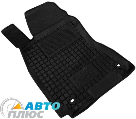 Водительский коврик в салон Skoda SuperB 2001-2008 (Avto-Gumm)