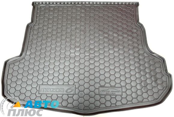 Автомобильный коврик в багажник Mazda 6 2007-2013 Sedan (Avto-Gumm)