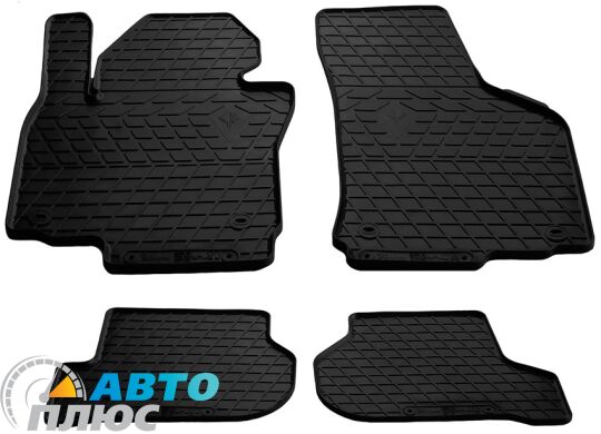 Резиновые коврики в салон Skoda Octavia A5 04-/Golf 5/6/Jetta 05-/Leon 05-/Toledo 04- (Stingray)