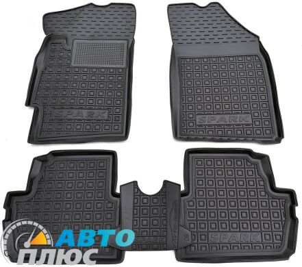 Автомобильные коврики в салон Chevrolet Spark 2010- (Avto-Gumm)