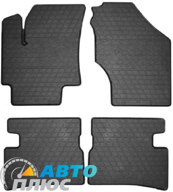 Резиновые коврики в салон Hyundai Accent 06-/Kia Rio 05- (Stingray)