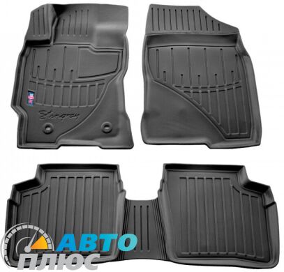 3D Коврики в салон автомобиля Toyota Prius (ZHW20) 2003-2009 (Stingray)