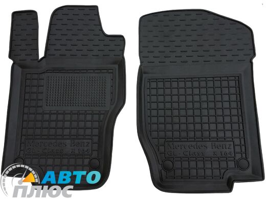 Передние коврики в автомобиль Mercedes GL (X164) 2006- (Avto-Gumm)