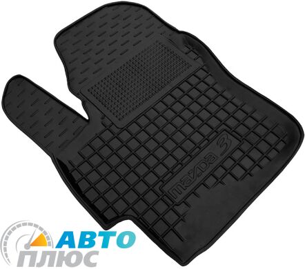Водительский коврик в салон Mazda 3 2003-2009 (Avto-Gumm)